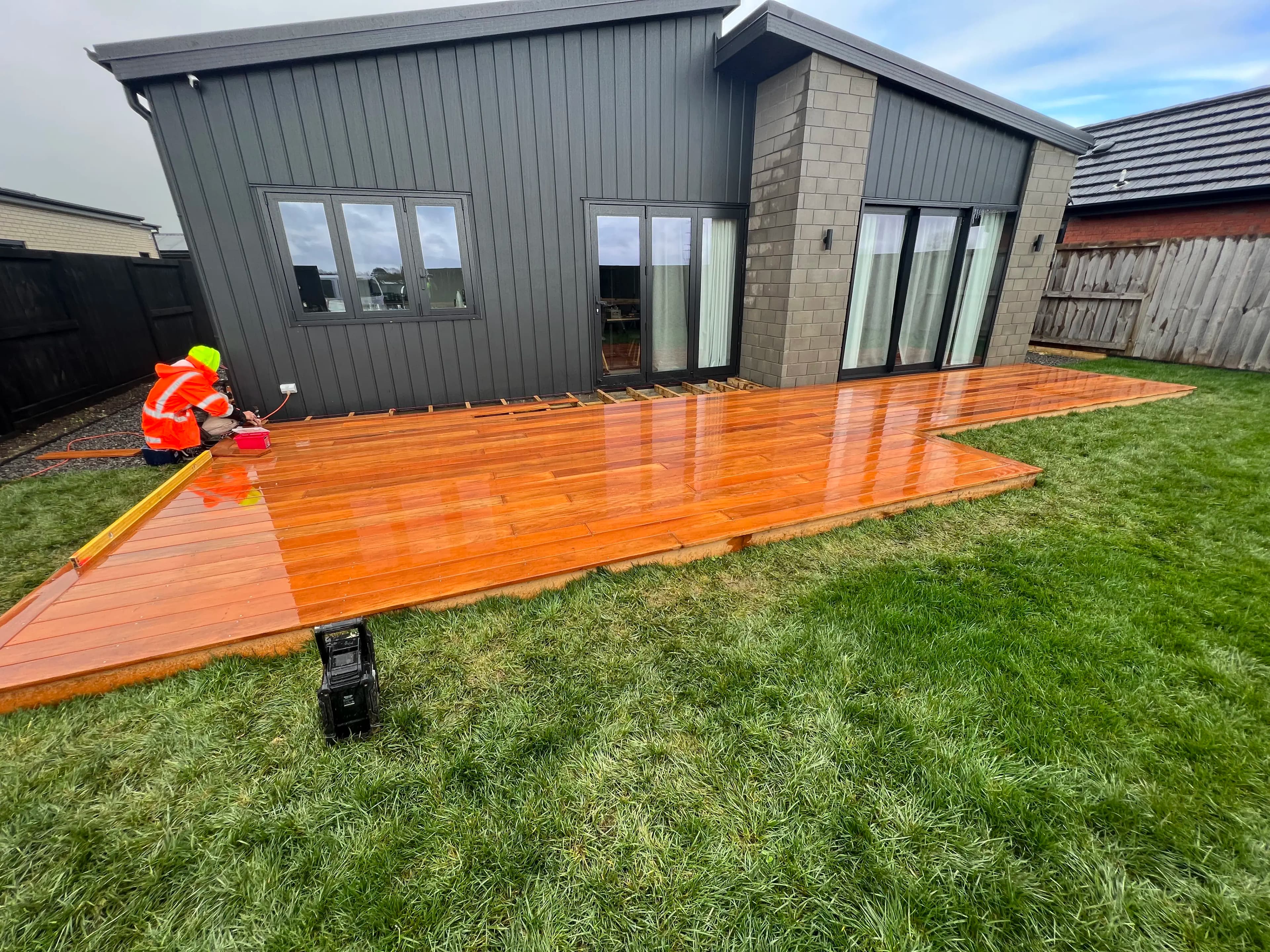 Kitchen island and cabinetry crafted by PDS Builders