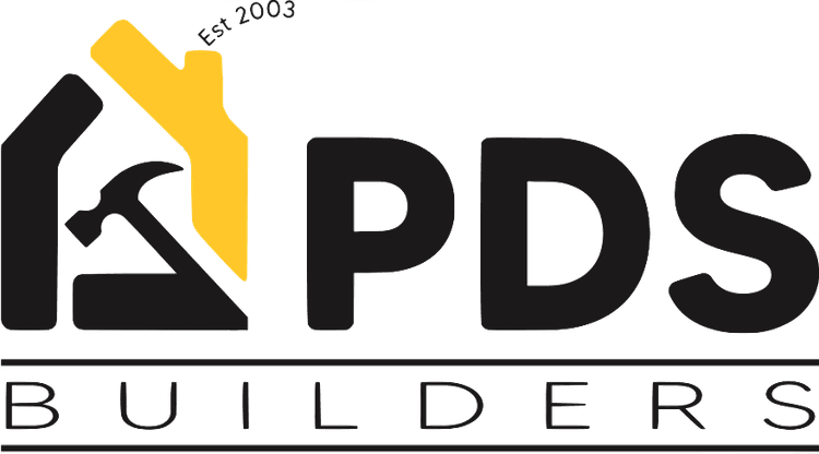 PDS Builders BLACK LOGO. We are the builders for all your construction needs